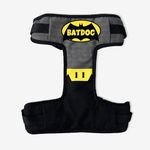 TDIT Super Hero Body Mesh Dog Harness - Batdog (Size Small)