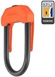 Hiplok Unisex's DX D Bicycle Lock, Orange, 14 mm x 15 x 85 cm