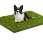 CooRug Artificial Grass, 36 x 24 Inches Realistic Fake Grass for Dogs, Turf Grass Rug with Drainage Holes for Pee Pads Door Mat Outdoor Indoor Home Garden Decoration