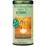 Republic Of Tea, Tea Decaf Ginger Peach Green, 50 Count