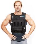 RUNmax Run Fast 12lb-140lb Weighted Vest (with Shoulder Pads, 20lb)