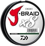 Daiwa J-BRAID GRAND 8X 300YDS FILLER SPOOL DARK GREEN