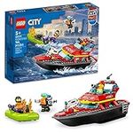 LEGO City Fire Rescue Boat 60373, T