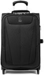 Travelpro Maxlite 5 Softside Expandable Upright 2 Wheel Luggage, Lightweight Suitcase, Men and Women, Black, Carry-on 22-Inch, Maxlite 5 Softside Lightweight Expandable Upright Luggage