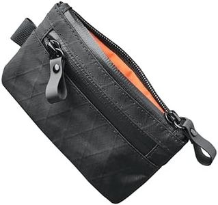 ALPAKA Zip Pouch - Black RFID-Blocking Cash and Card Wallet - Made With Carbon Neutral And Weatherproof Fabrics