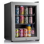 Subcold Super35 LED Mini Fridge | 35L Table-Top Beer, Wine & Drinks Fridge | Energy Efficient with Dual-Glazed Glass Door