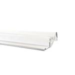 PE Fraser 209A-BLANC-7 White, 7' Feet Magnetic Door top weatherstripping for Residential or Commercial Doors.