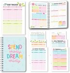 Colorful Monthly Budget Planner 2025-2026 - Financial Planner Organizer Budget Book Planner, 2025 Budget Planner And Monthly Bill Organizer, Bill Book Organizer, Bill Tracker Notebook, Budgeting Book