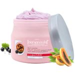 Aryanveda Fruit Salad Massage Cream For All Skin Types Enhances Skin Elasticity With Black Currant Extracts For Healthy Looking Skin - 400g