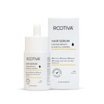Rootiva Hair Growth Serum With 4% Anagain, 3% Redensyl, 2% Baicapil, 1% Trichogen, Witch Hazel, Rosemary Oil & Rice Water For Hair Fall Control & Hair Growth | 30ml