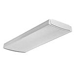 Lithonia Lighting LBL2 LP835 LED Curved Wraparound Ceiling Light, 2-Feet, 2000 Lumens, 3500K, White, 2-Foot