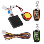 Motorcycle Alarm System,Tangxi 12V Motorcycle Anti-Theft with Remote Control,125ddB Super Sound& Flashing Lights Warning,5 Sensitivity Levels,Adjustable Universal for Most 12V Motorcycles