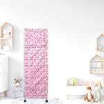 HEGZI Baby Wardrobe for Clothes Multipurpose 6 Shelves, Unbreakable Material, Portable Cloth Storage Rack, Foldable almirah for Clothes, Unicorn, Pack of 1, Plastic