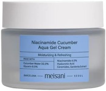 Meisani NIACINAMIDE CUCUMBER AQUA GEL CREAM, 50 ml ( Paquete de 1)