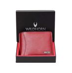 WildHorn RFID Protected Leather Wallet for Men