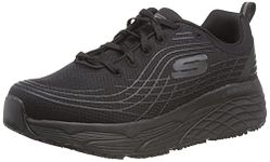 Skechers Women's Elite Sr Sneaker, Black, 4 UK