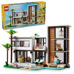 LEGO Creator 3in1 Modern House Toy Playset for Kids 31153 Building Blocks Toys for 9+ Gift for Boys and Girls