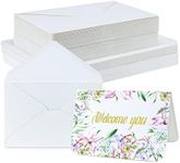 50 Set 140lb Blank Watercolor Cards