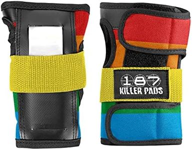 187 KILLER PADS Triple Eight -Wrist Guard - S Rainbow (WGSA872)