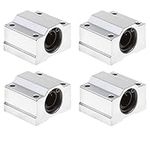 DollaTek 4pcs SCS12UU Linear Motion Ball Bearing CNC Slide Bushing 36mm Length