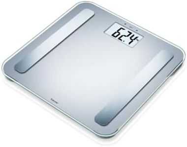 Beurer BF 183 Diagnostic Scales Precise Body Analysis for up to 10 People, Measurement of Weight, Body Fat, BMI, Muscle Content and Metabolic Age, Large XL Display, Load Capacity up to 180 kg