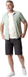 Wearfirst Men's Stretch Micro Ripstop Free-Band Day Hiker Cargo Shorts, Pepper, 34