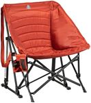 GCI Outdoor Freestyle Puff Rocker Portable Rocking Outdoor Camping Chair, Terra