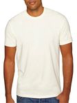 Next Level Apparel Men's Premium Fitted Sueded Crewneck T-Shirt - Natural 6410 L