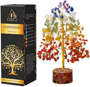 7 Chakra Crystal Tree For Positive Energy - Birthday Gifts For Women, House Warming Gifts New Home, Chakra Tree - Tree Of Life Decor, Chakra Decor, Office Decor For Women, Reiki Gifts, Spiritual Gifts