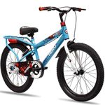 Hero Sting 20T Kids Cycle BMX for 6-9 Years | Single Speed (Black/Blue) (Blue)