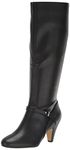 Bella Vita Women's Sasha Tall Boot Fashion, Black, 7 Wide