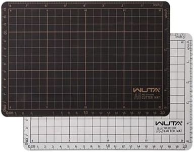 WUTA Self Healing Sewing Mat, New Fabric Cutting Mat, Leather Cutting Board Sewing Table Mats A5 Professional Double-Sided Cutting Mat (9 x 6 inch)
