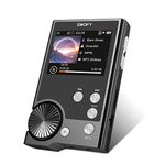 128GB Music Player, HiFi Digital Audio MP3 Player, DSD&DAC Lossless High Resolution MP3 Player High Fidelity, Music Player with 3.5 mm Dual Output, Support for up to 256GB