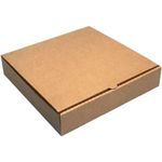 10 x Pizza Style Postal Boxes (Brown) 20"