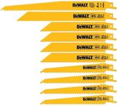 DEWALT Reciprocating Saw Blades, 10