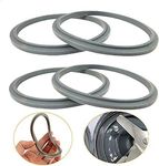 XBERSTAR 4pcs Rubber Gasket Juicer Seal Ring Parts for Nutri Bullet Nutribullet 900W Blender Gaskets Compatible with Nutri Bullet NB-101B 900W Blender/Juicer/Mixer/Extractor