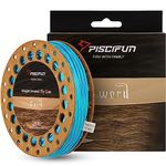 Piscifun Sword Fly Fishing Line with Welded Loop, Weight Forward Floating Fly Fishing Line, WF3wt 90ft Sky Blue