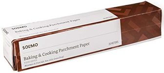 Amazon Brand - Solimo Baking Paper & Cooking Parchment Paper (20 m) |Microwave and oven safe |Ideal for cooking, Baking and Roasting Foods