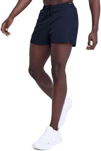 TCA Pace Short de 8 cm con Malla Interior y Bolsillo con Cremallera para Hombre - Antracita, S