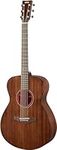 Yamaha STORIA III: Western Steel String Acoustic Guitar with Passive Under-Saddle Pickup and Select Tonewoods Deliver Clear Rich Sounds, Comfortable Full Size Concert Body in Dark Chocolate