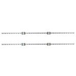 Linear Motion Rail CNC Parts Alloy Steel Linear Actuators with 4 Sliders Accessories,2pcs MGN12H Slider Miniature Linear Motion Guide Way