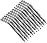 10X Nozzle Tips for 3-Way Dental Air Water Syringe Spray Nozzle Stainless Steel