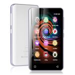 160GB MP3 Player with Bluetooth and WiFi, innioasis, MP3 MP4 Player for Kids with Spotify, Amazon Music, Audible, Libby, 4.0" Touch Screen Android Music Player with Speaker, Up to 1TB (Purple)