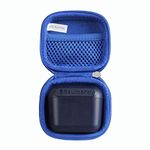 Hermitshell Travel Case for Skullcandy Indy True Wireless in-Ear Earbud (Blue)