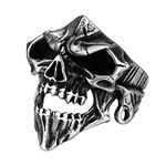 Richsteel Skull Monster Rings For Boys Mens Chunky Ring Stainless Steel
