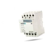 Migro 4 Pole, 60 AMP, 110/120 VAC Normally Open Coil Heavy Duty AC Contactor Replaces Virtually All Residential 4 Pole Models