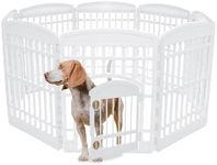 Iris Ohyama Dog Pen with Lockable D