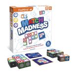 FoxMind Games: Match Madness, A Pattern Matching Puzzle Game, Think Fast to Make The Match, Develop Rapid Problem-Solving Abilities, Fine Motor Skills, Play with up to 4 Players, for Ages 7 and up