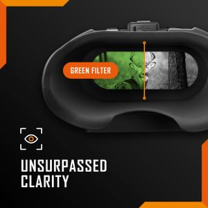Nightfox Swift 2 Pro Night Vision Goggles – 1080p, Helmet Mount, 940nm IR