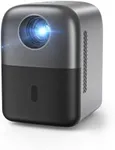 [Electric Focus] GROVIEW Mini Projector, Fully Sealed Portable Projector with Bluetooth, 75% Zoom & Low Noise, Movie Projector for Phone/Laptop/Stick/HDMI/USB